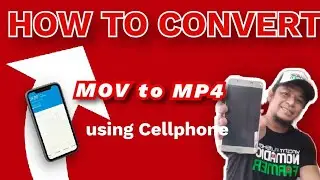 How to Convert MOV to MP4 Using CP| Paano magconvert ng MOV sa MP4 gamit ang CP