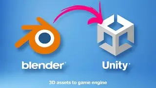 Blender to Unity tutorial | How to import blender models into Unity with material and texture