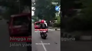 Mobil Brio Diamuk Massa usai Kabur dari SPBU di Makassar