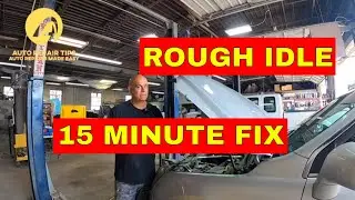 Rough Idle No CHECK ENGINE LIGHT~~~~ 15 minute FIX