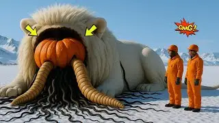 Rescue Team Saves Lion from the Horrifying Mutated Pumpkin Nightmare😭 | Animal Rescue Story