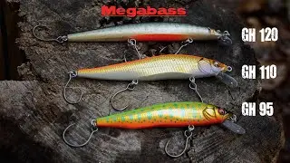 New Megabass Jerkbaits?? Breaking Down The New Megabass Great Hunting Jerkbait Line Up!!