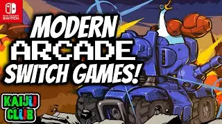 AWESOME MODERN ARCADE ESHOP GAMES For Nintendo Switch! Some Of My Favorites!