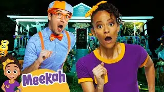 Meekah and Blippi's Halloween Trick or Treat Mystery! | Educational Videos for Kids | Meekah Kids TV