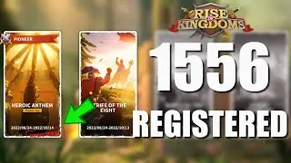 1556 REGISTERED to KvK and Refining 2x Legendary equipment + egg event in Rise of Kingdoms