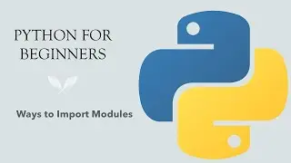 #30 Python for Beginners: Ways to Import Modules in Python