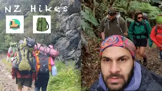 New Zealand Hiking - Overnight Tramping to Crosbies Hut (Vlog)