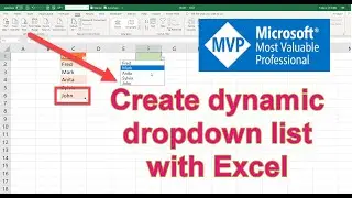 How to Create Dynamic Dropdown list with a Table in Excel