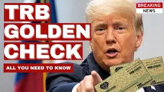 [TRB GOLDEN CHECK] 🔥DONALD J. TRUMP GOLDEN CHECK REVIEW 2022🔥 TRB Trump Golden Check