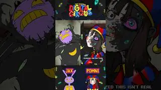JAX & POMNI Abstracted Version Transformation | The Amazing Digital Circus Animation | TADC