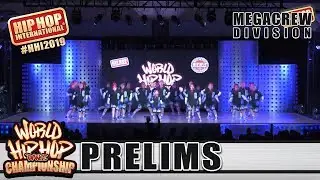 Saintz Dance Academy - New Zealand (MegaCrew) | HHI 2019 World Hip Hop Dance Championship Prelims