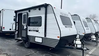 Small Travel Trailer | New 2023 KZ RV Sportsmen Classic 130RB | Veurink’s RV Center in Grand Rapids