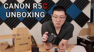 Canon R5C Unboxing & First Impressions