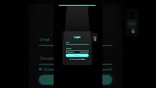 Neon Login Form Using HTML CSS |#shorts #youtube  #coding #webdevelopement #website #animatedform