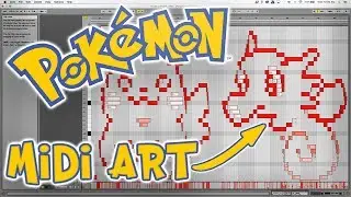 POKEMON MIDI ART (MIDI Video Game Drawings)