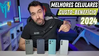 TOP 4 - QUAL O MELHOR CELULAR CUSTO-BENEFÍCIO DE 2024