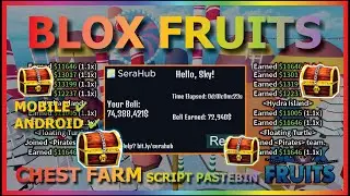 BLOX FRUITS Script Mobile UPDATE 19 AUTO FARM CHEST | BELI FARM | CHALICE | FOD (NO KEY)