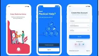 MEDCURE Medical App UI Kit for Photoshop 14 hospital