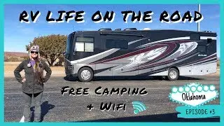 RV LIFE ON THE ROAD - FREE CAMPING & WIFI (Episode #3)