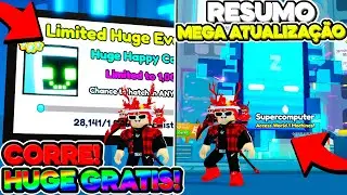 PEGUE HUGE GRATIS FACIL! RESUMO MEGA ATUALIZAÇÃO TECHWORLD do PET SIMULATOR 99