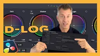 How To Colormanage DJI D-LOG | DaVinci Resolve 18.5