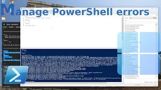 Dans un script PowerShell continuer malgré des erreurs