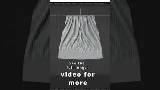 Interactive Cloth Curtains in Blender - #Shorts