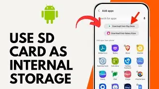 How to USE SD Card as Internal Storage on Android