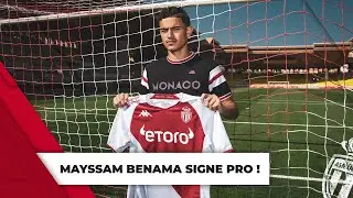 🇲🇨 Mayssam Benama signe son premier contrat pro