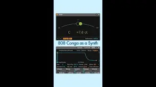Turn a Conga into a Synth - making a hiphop beat in 3/4 - Ableton 808 Kit