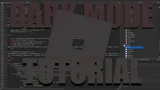 How to get Dark Mode in ROBLOX Studio | Tutorial