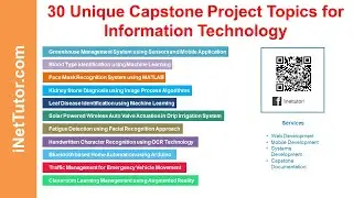 30 Unique Capstone Project Topics for Information Technology