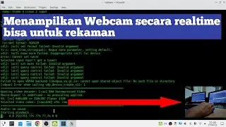 Cara Menggunakan MPlayer Untuk Menampilkan Webcam Yang Aktif Di Ubuntu