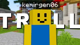 Minecraft Sunucumdaki APTAL OYUNCUYU TROLLEDİM!