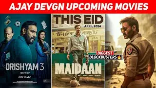 Top 10 Ajay Devgn Upcoming Movies List In Hindi 2024-2025 | Ajay Devgn Upcoming Movies Release Date