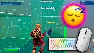 ASMR Chill🤩 Piece Control 1v1🏆Satisfying Keyboard Fortnite