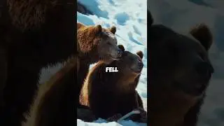 He gave it all in pursuit of his beloved mother bear.#healing #shortvideo #unbelievable #bear #love