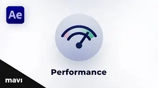 Animated “Performance” Line Design Icon in After Effects (Full Process)