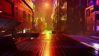 Unity 3D | Creating A Cyberpunk Style Level