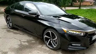 Honda Accord 10 Sport USA АВТООБЗОР(Хонда Аккорд 10 США)