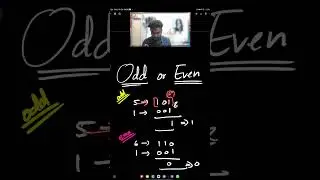 Odd or even number without using modulo operator tamil  #codingintamil