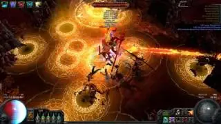 [POE 2.6] Uber ATZIRI - Standstill testing dual Flameblast dmg - *SSJ* NO LEECH, NO AVOIDING!!!