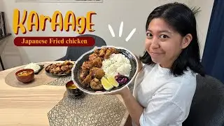 How to make Karaage (Japanese fried chicken) | menobouken vlogs