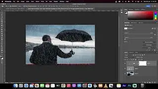 How To Create REALISTIC RAIN in Photoshop 2023