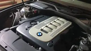 Замена масла и фильтров на BMW e65 M57n2 Часть 1!