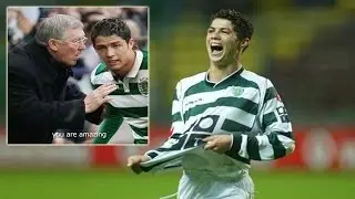 Cristiano Ronaldo - Sir Alex Ferguson first look at Ronaldo ( Sporting CP ) - Fan C7