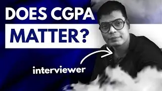 Does CGPA matter for getting a job?