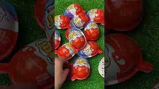 Kinder Surprise Eggs / ASMR Satisfying video / A Lot of Candy