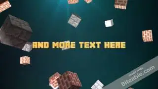 Template Minecraft Intro