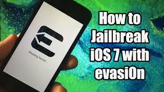 How to Jailbreak iOS 7 with Evasi0n7 - iPhone, iPod Touch, iPad Mini & iPad Air